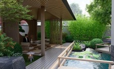 长沙禅意庭院景观设计